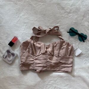 Forever 21 Pink Crop Top